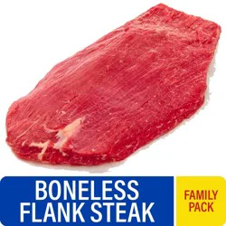 Beef Choice Boneless Flank Steak Family Pack (2 Per Pack)