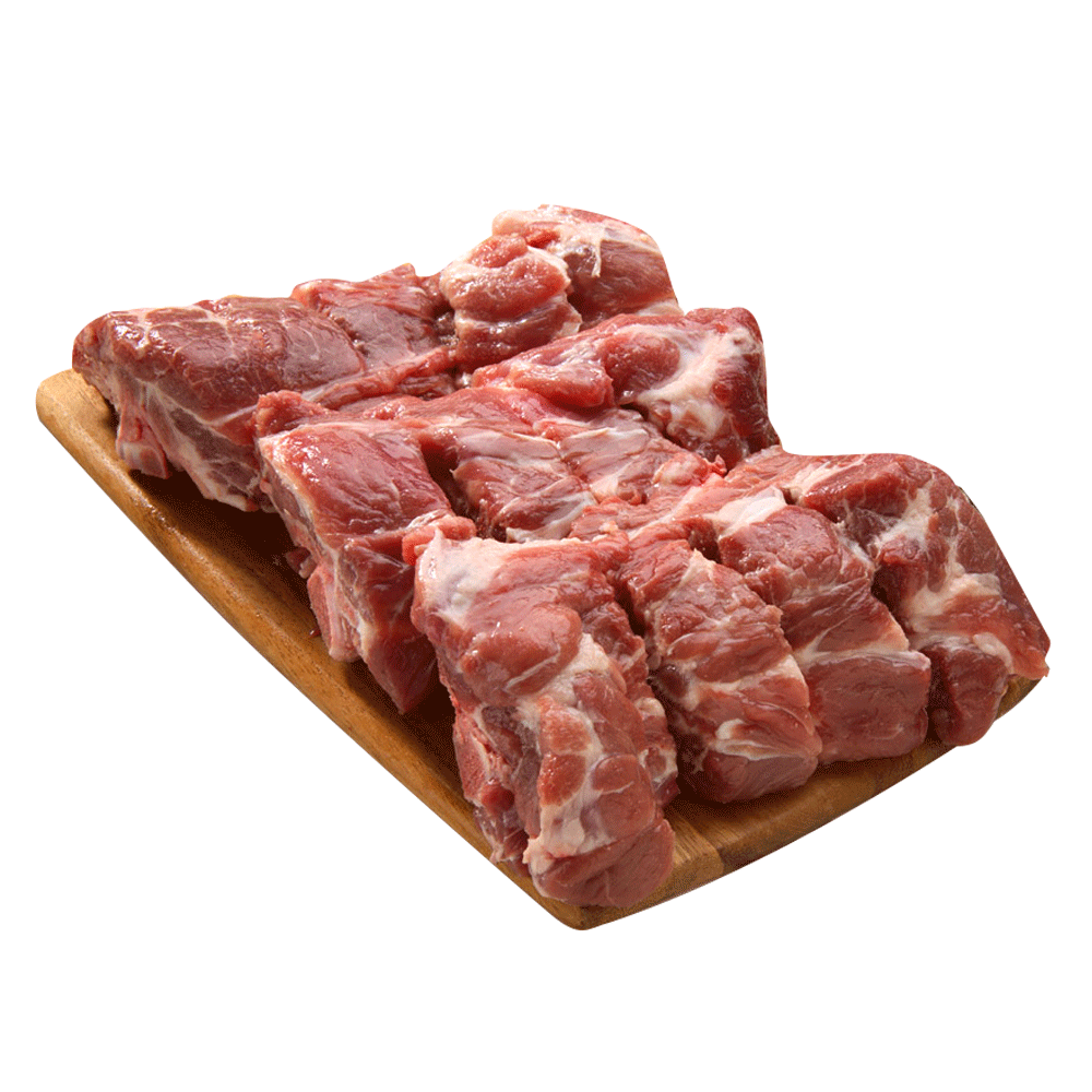 slide 1 of 1, Fresh Pork Neck Bone, per lb