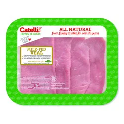 Catelli Bros Family of Foods Veal, Milk-Fed, Leg Sirloin Cutlets