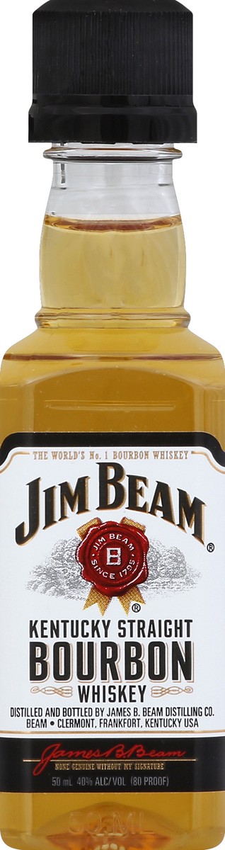slide 3 of 3, Jim Beam Whiskey 50 ml, 50 ml
