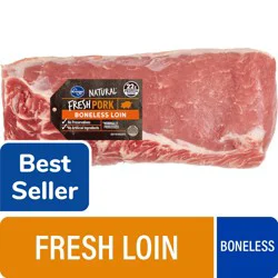 Kroger® Fresh Natural Pork Loin Boneless, 1 lb