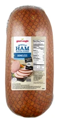 Giant Eagle Whole Boneless Ham, Hardwood Smoked