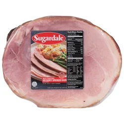 Sugardale Ham, Hickory Smoked, Butt Portion