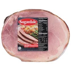 Sugardale Ham, Hickory Smoked, Butt Portion