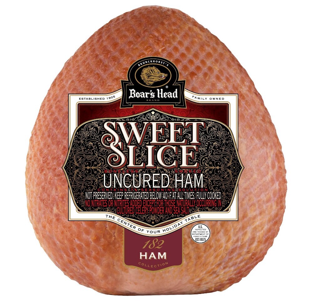 slide 4 of 4, Boar's Head® Sweet Slice® Smoked Uncured Ham, per lb