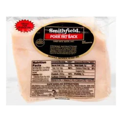 Smithfield® Pork Fat Back