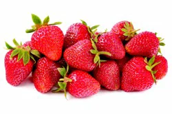 In-Store Cut Strawberries Medium Cup, 1 lb