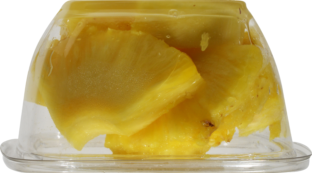 slide 4 of 4, In-Store Cut Pineapple Chunks Small Cup, 1 ct