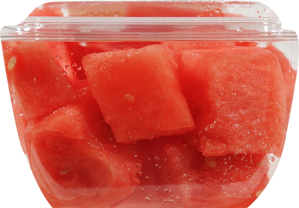 slide 2 of 4, In-Store Cut Seedless Watermelon Small Cup, 1 lb