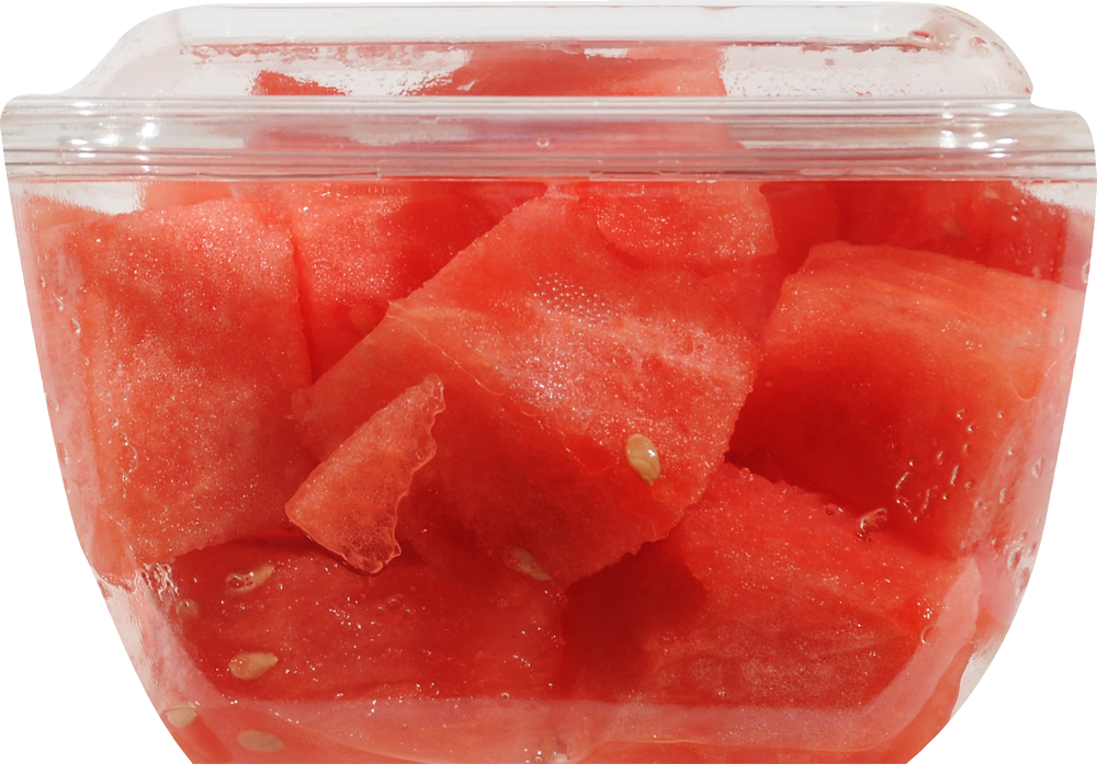 slide 3 of 4, In-Store Cut Seedless Watermelon Small Cup, 1 lb