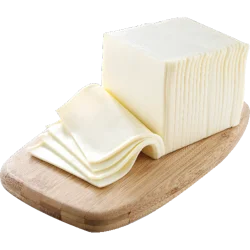 Processed Sliced White American Cheese
