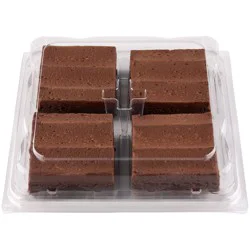 Fudge Brownies 4 Count