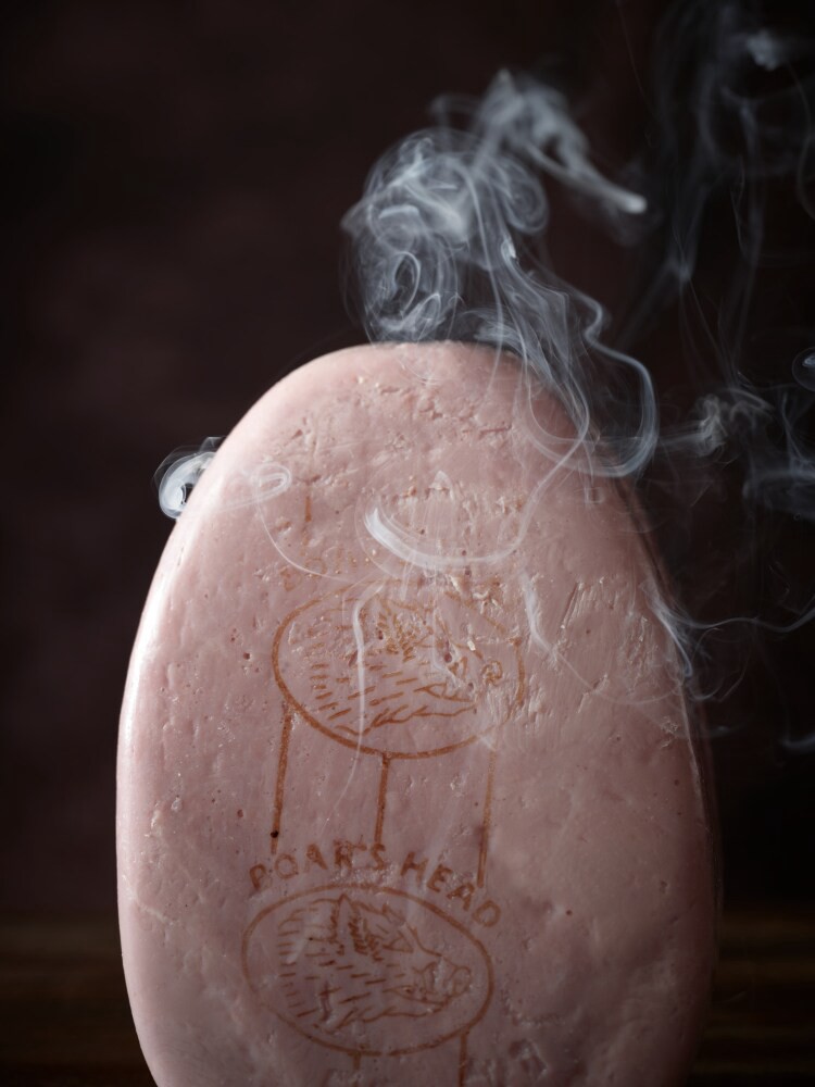 slide 2 of 6, Boar's Head Branded Deluxe Low Sodium Ham, per lb