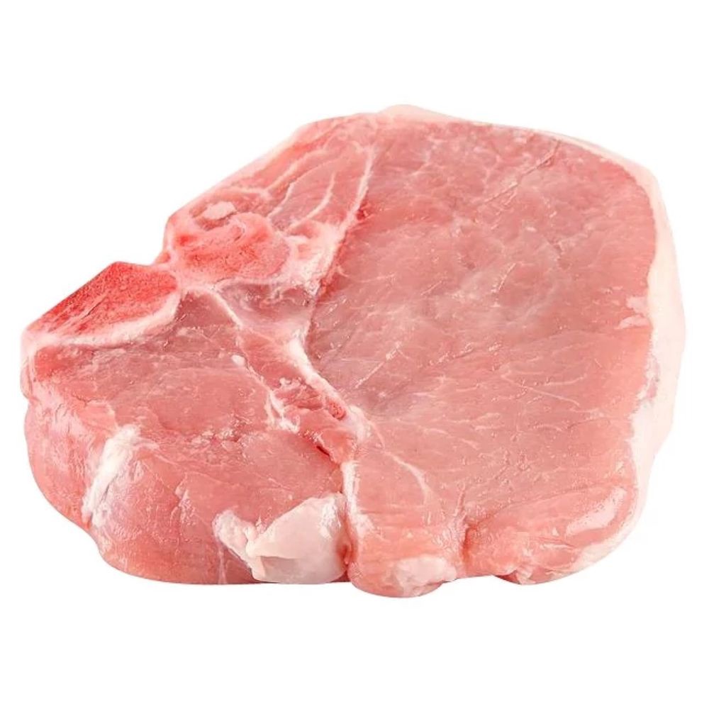 slide 1 of 1, Bone-In Center Cut Pork Chops, per lb