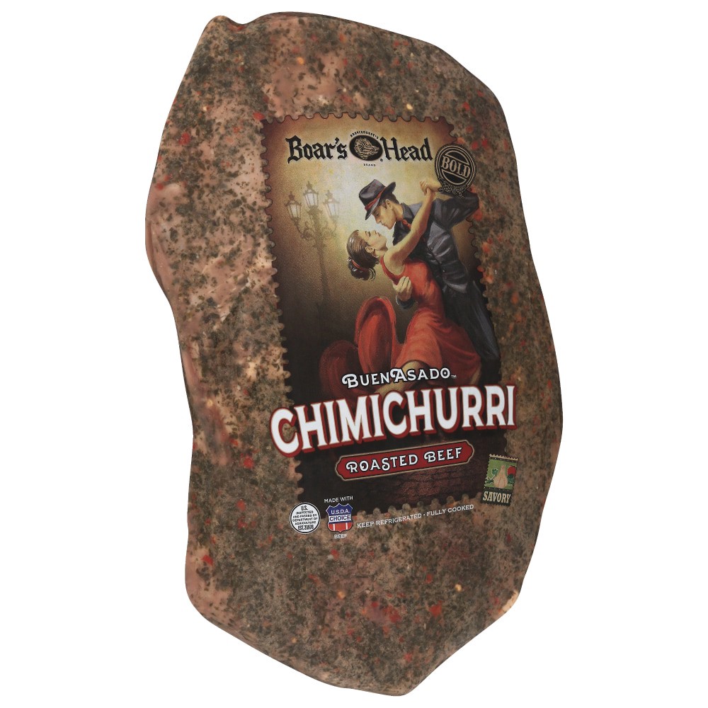 slide 5 of 6, Boar's Head Bold BuenAsado Chimichurri Roasted Beef, per lb