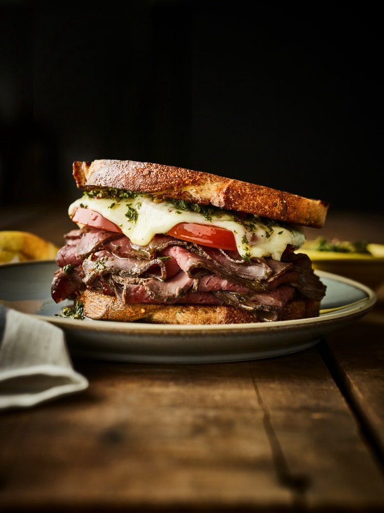 slide 2 of 6, Boar's Head Bold BuenAsado Chimichurri Roasted Beef, per lb