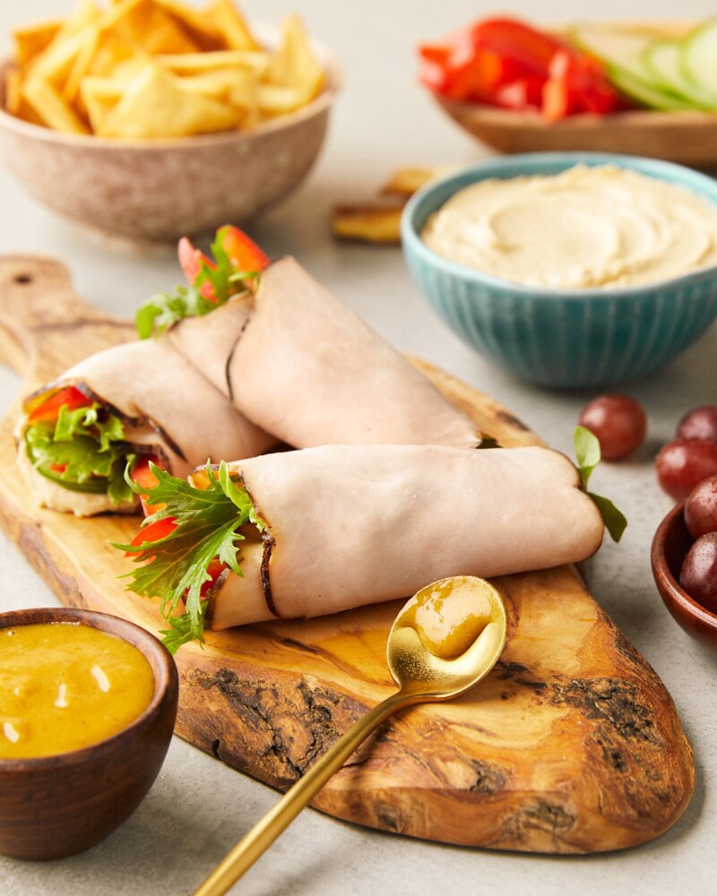 slide 2 of 6, Boar's Head Maple Glazed Honey Coat Cured Turkey Breast, per lb