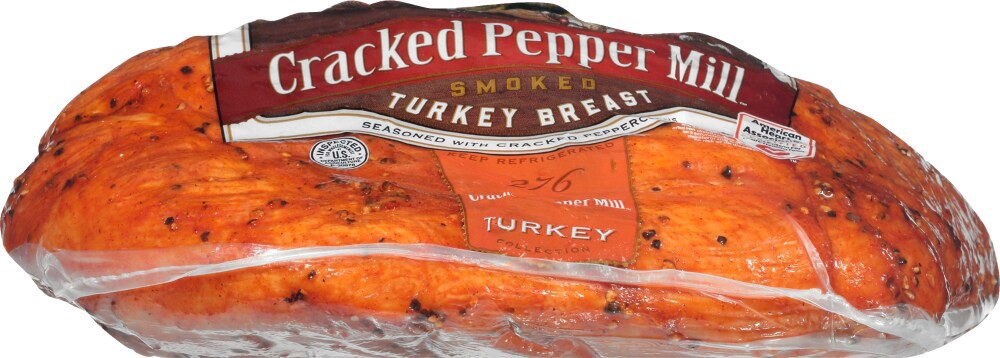 slide 5 of 6, Boar's Head Cracked Pepper Mill Smoked Turkey Breast, per lb