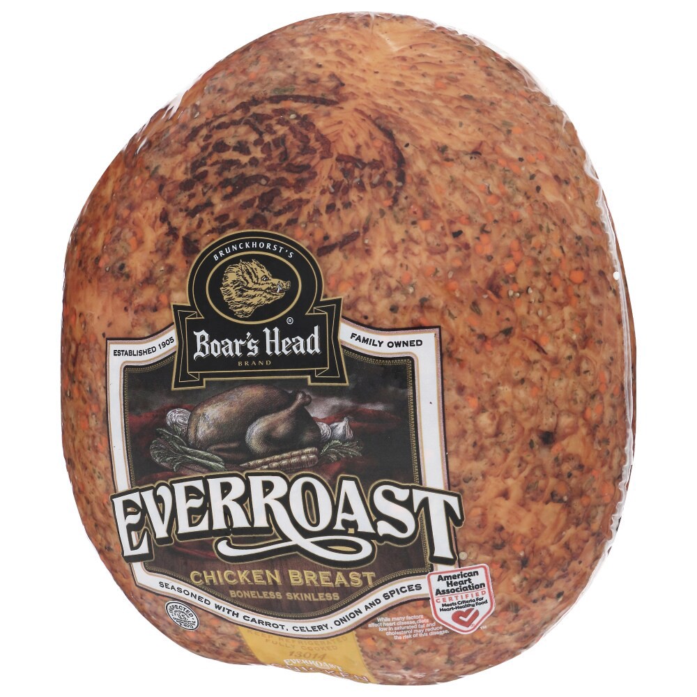 slide 3 of 6, Boar's Head Everroast Oven Roasted Chicken Breast, per lb