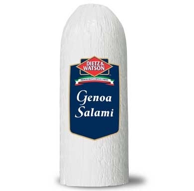 slide 1 of 1, Dietz & Watson Genoa Salami, 1 lb