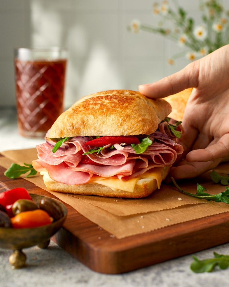 slide 3 of 6, Boar's Head Genoa Salami In Natural Casing, per lb