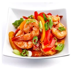 Giant Eagle Sweet Thai Chili Shrimp and Peppers