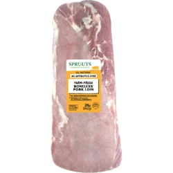 Sprouts Boneless In Bag Pork Loin No Antibiotics Ever