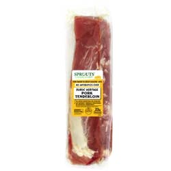 Sprouts Pork Tenderloin No Antibiotics Ever Cryovac