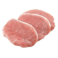 Meat Service Counter Pork Loin Top Loin Chops Boneless - 2.0 Lbs.