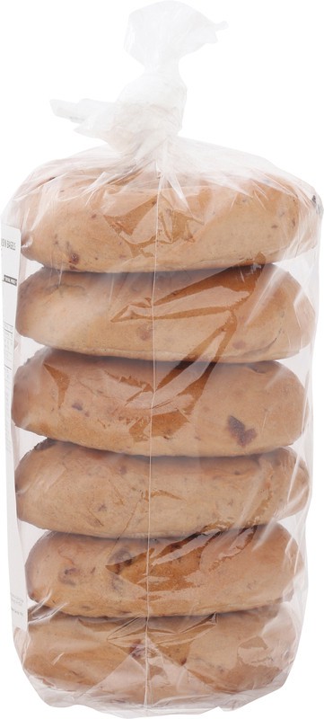 slide 2 of 5, Market District Bagels, Cinnamon Raisin, 1 ct