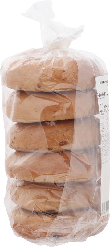 slide 3 of 5, Market District Bagels, Cinnamon Raisin, 1 ct
