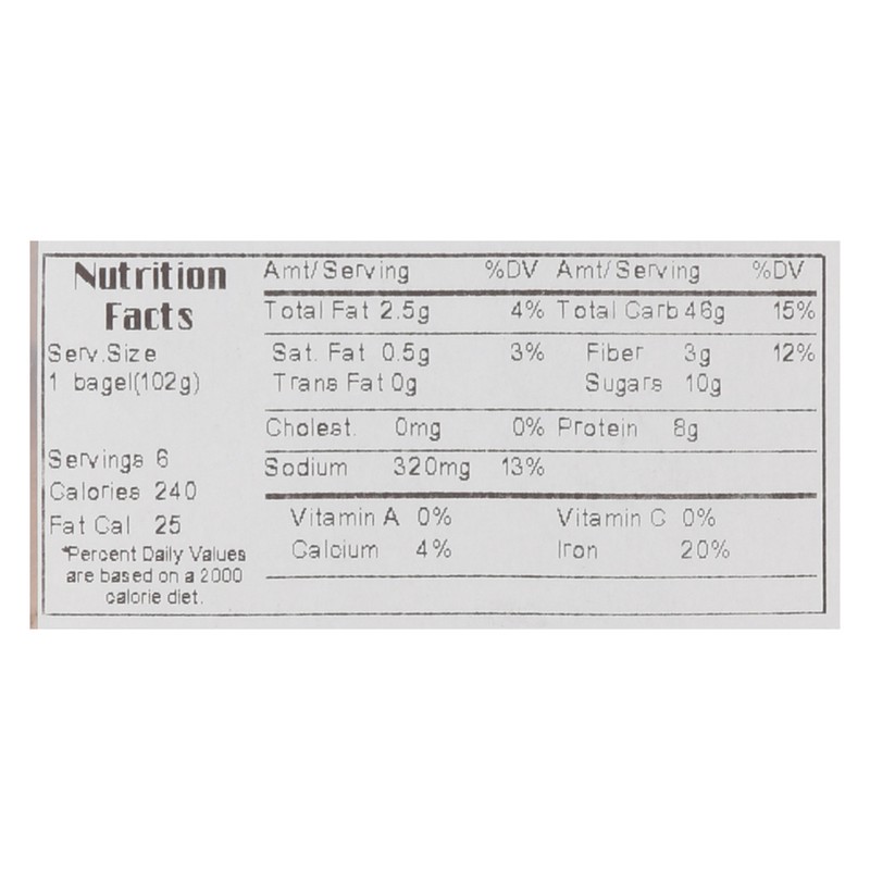 slide 4 of 5, Market District Bagels, Cinnamon Raisin, 1 ct