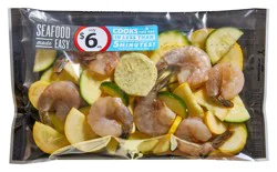 EZ Peel 16-20 CT Shrimp with Zucchini and Yellow Sqaush Meal