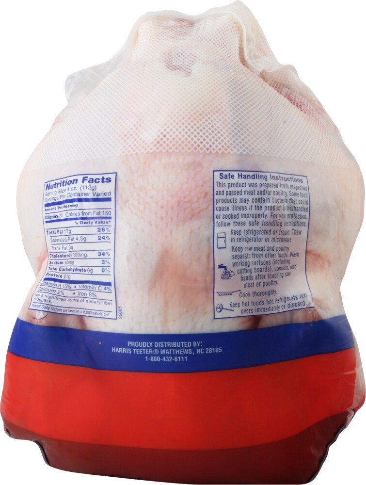 slide 2 of 2, Harrs Teeter Whole Chicken, per lb