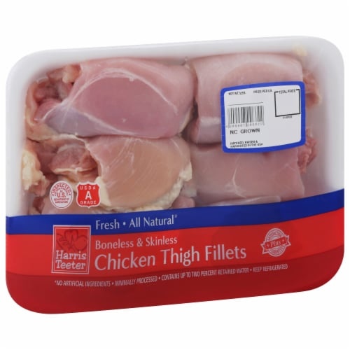 slide 1 of 1, Ht Bnls Chicken Thighs, per lb