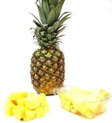 Fresh Cut Pineapple Cubes