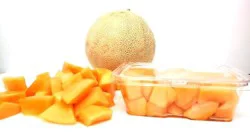 Fresh Cut Cantaloupe Large Container