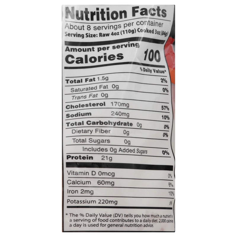 slide 4 of 5, Icy Ocean Shrimp, Argentine, Red, per lb