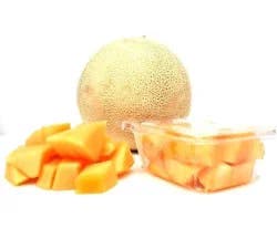 Cubed Canteloupe