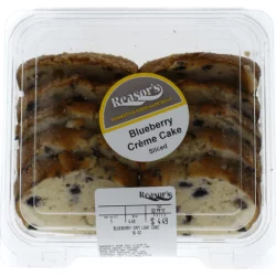 Loaf Cake/ Sliced Blueberry Cream-Bb