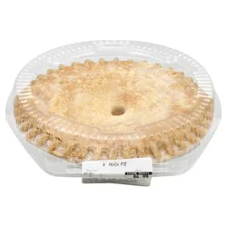 Giant Eagle Pie, Peach, 8 Inch