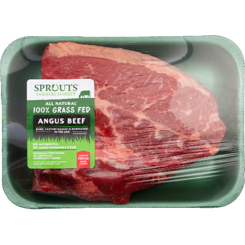 slide 1 of 1, Sprouts 100% Grass-Fed Boneless Angus Beef Chuck Roast, per lb