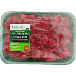 Sprouts Grass-Fed Fresh Boneless Angus Beef Stew Meat