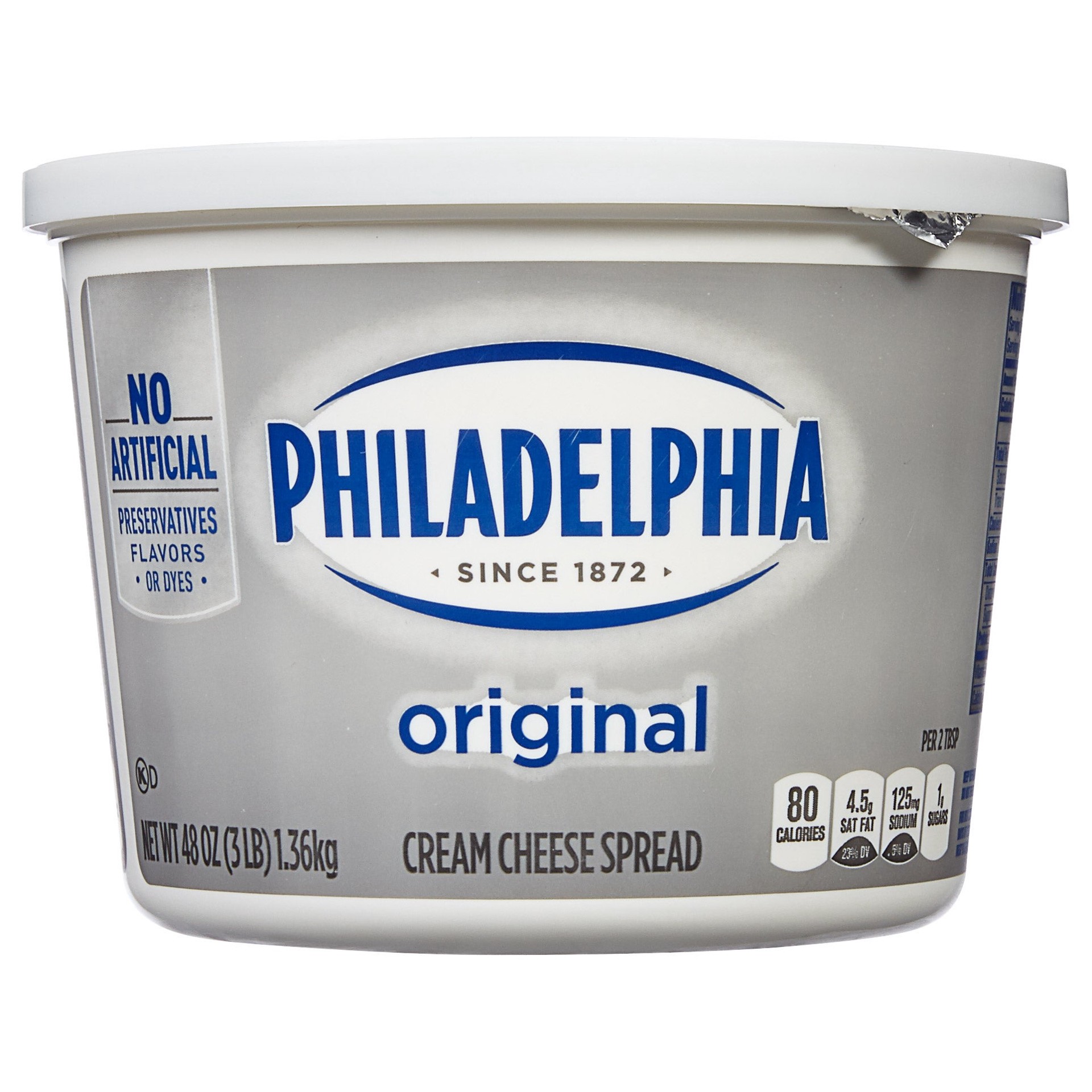 slide 1 of 6, Kraft General Foods Philadelphia Cream Cheese Spread, 3 lbs, 