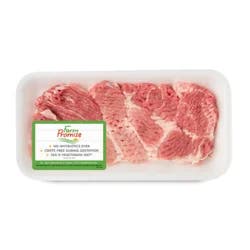Farm Promise Boneless Cubed Pork Steak