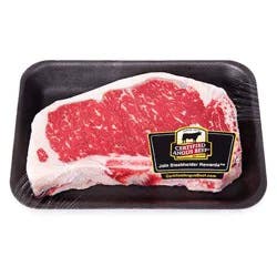 Market District Beef Semi-Boneless Strip Steak, Certified Angus Beef ®