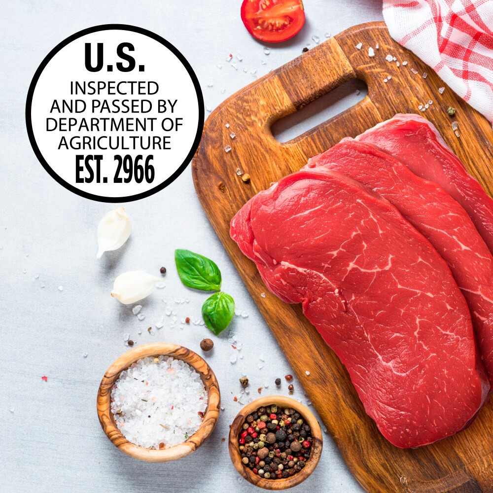 slide 5 of 5, Beef Thin Sirloin Tip Steak, per lb