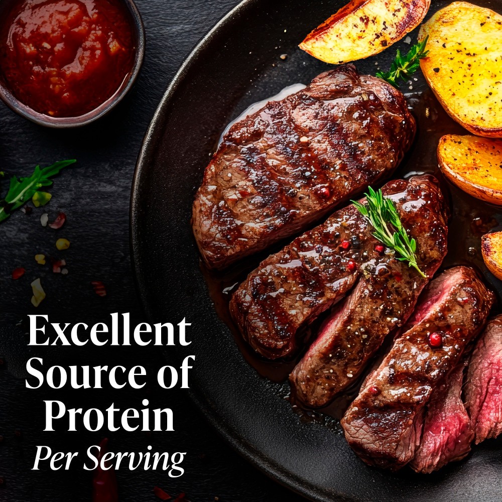 slide 3 of 5, Private Selection® Angus Beef Top Sirloin Steak Family Pack, per lb