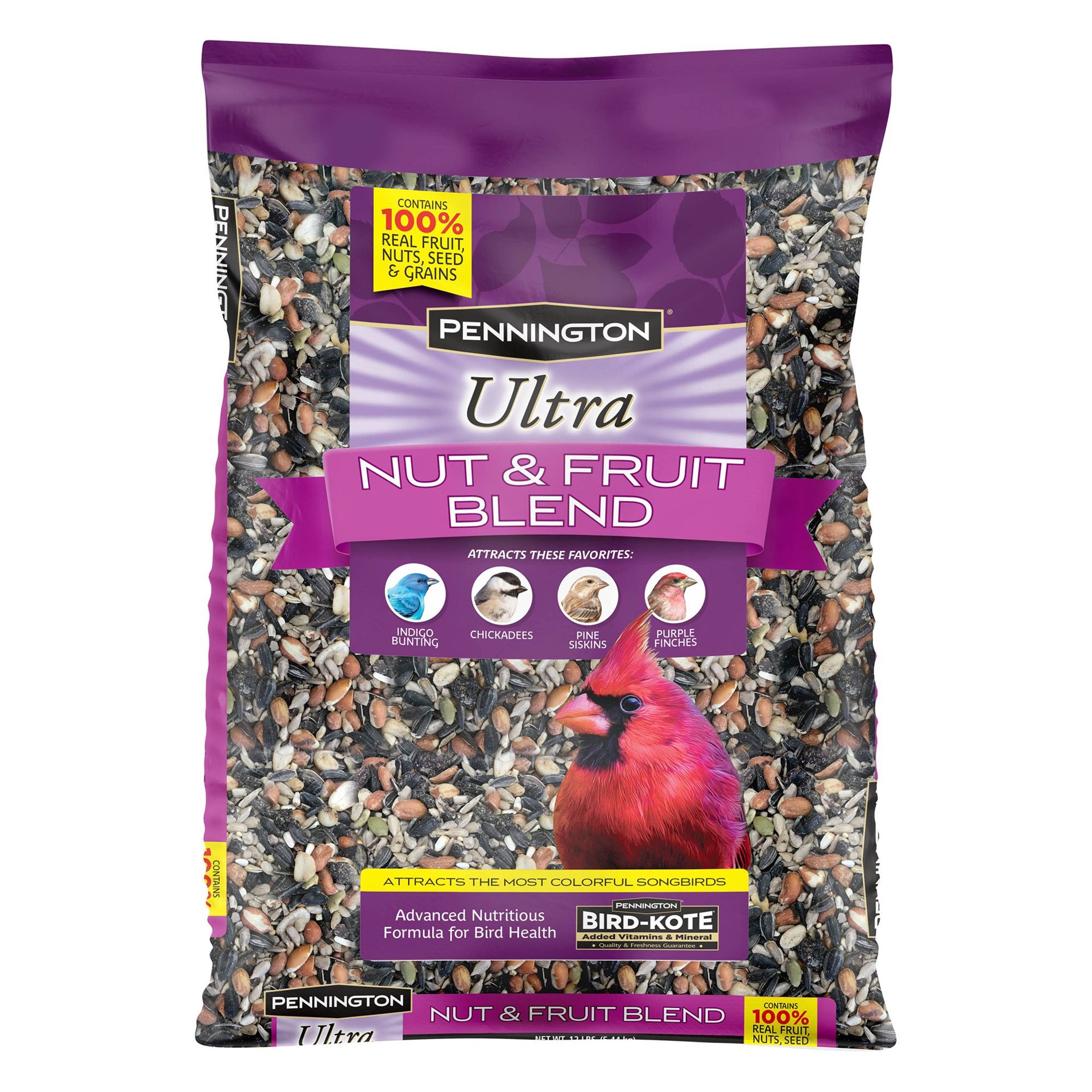 Pennington Ultra Nut & Fruit Bird Seed 12 lb Shipt
