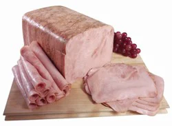 Grab & Go Badger Baked Ham Fresh Sliced Deli Meat